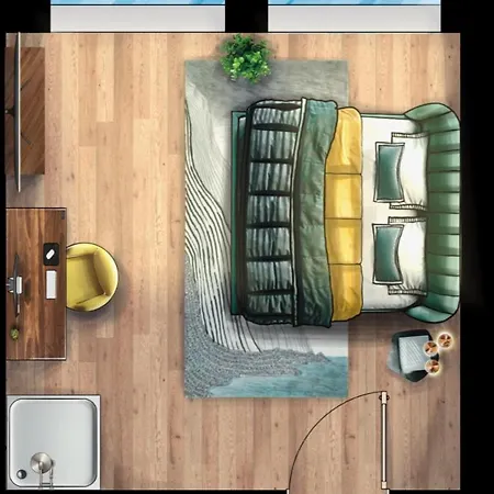 Deine Bude - 4 Doppelzimmer, 2 Baeder, Kueche