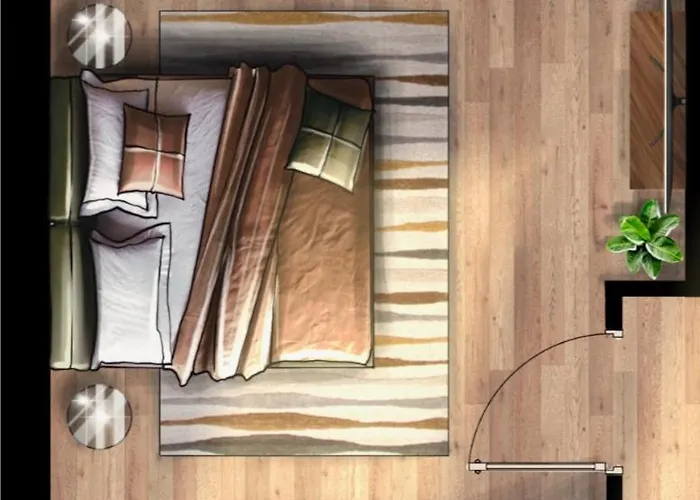 Deine Bude - 4 Doppelzimmer, 2 Baeder, Kueche