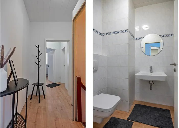 公寓 Deine Bude - 4 Doppelzimmer, 2 Baeder, Kueche 胡尔特