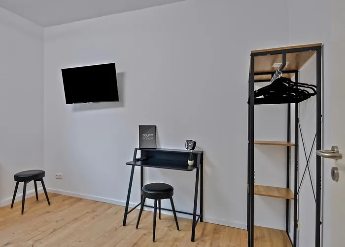 Deine Bude - 4 Doppelzimmer, 2 Baeder, Kueche 公寓 胡尔特