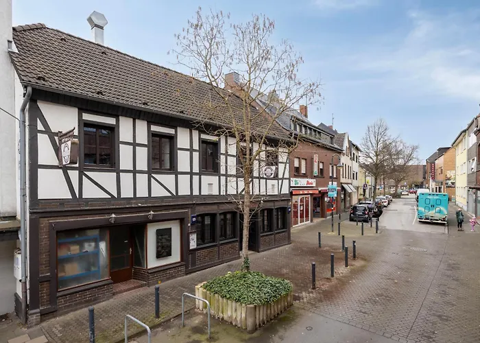 公寓 Deine Bude - 4 Doppelzimmer, 2 Baeder, Kueche 胡尔特